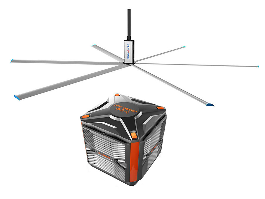 工廠降溫方案,扇機(jī)組合,冷風(fēng)機(jī)